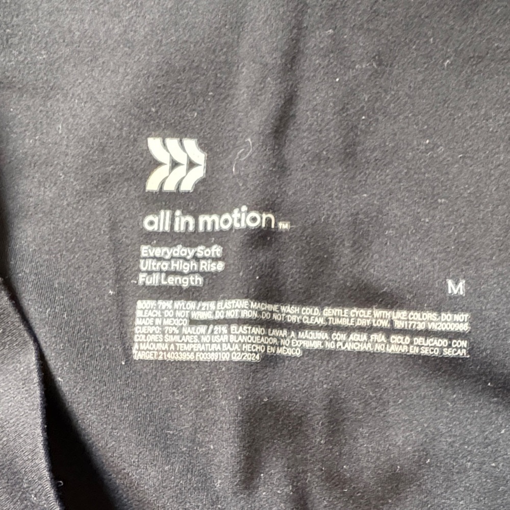 All in Motion Black High-Waist Flare Leggings - Picture 2 of 2